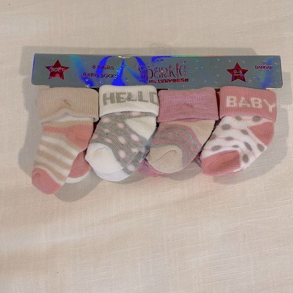 Other Nwt 8 Pairs Of Baby Socks Poshmark